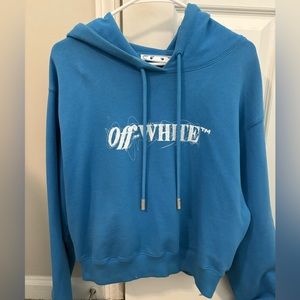 Off-White crop hoodie